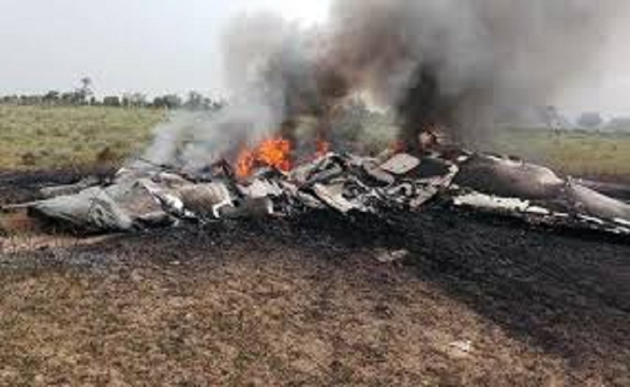 भारतीय लडाकु विमान दुर्घटना, २ चालकको मृत्यु